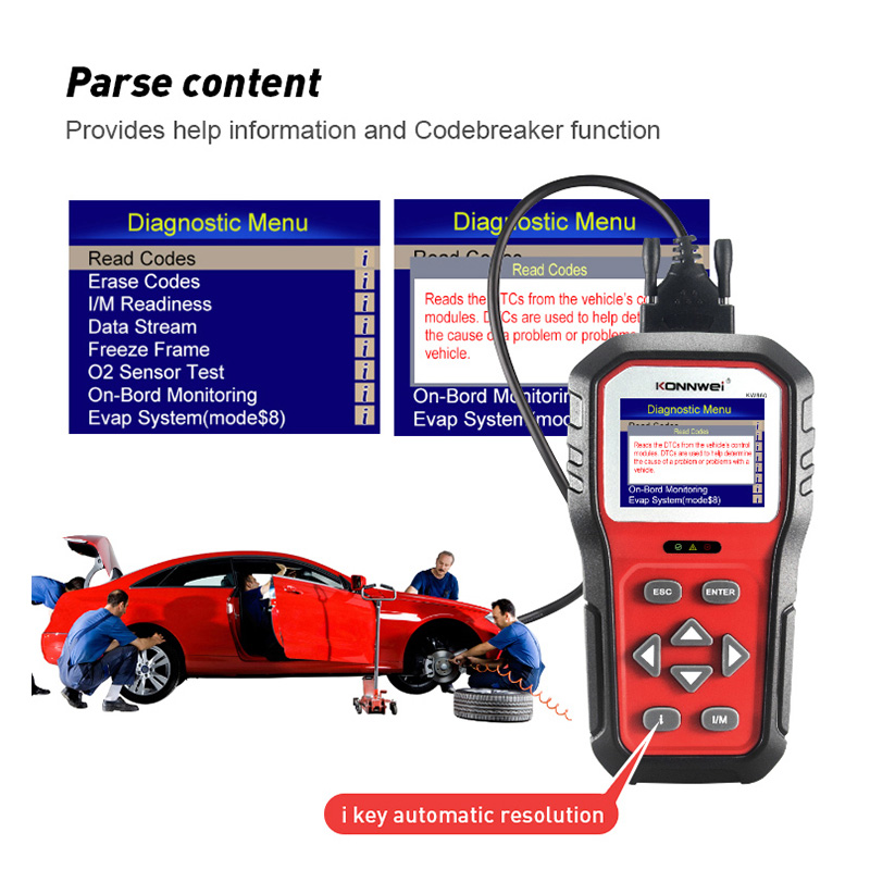 2026 KONNWEI KW860 Car OBD2 Di - огляд і ціна Battery Load Tester