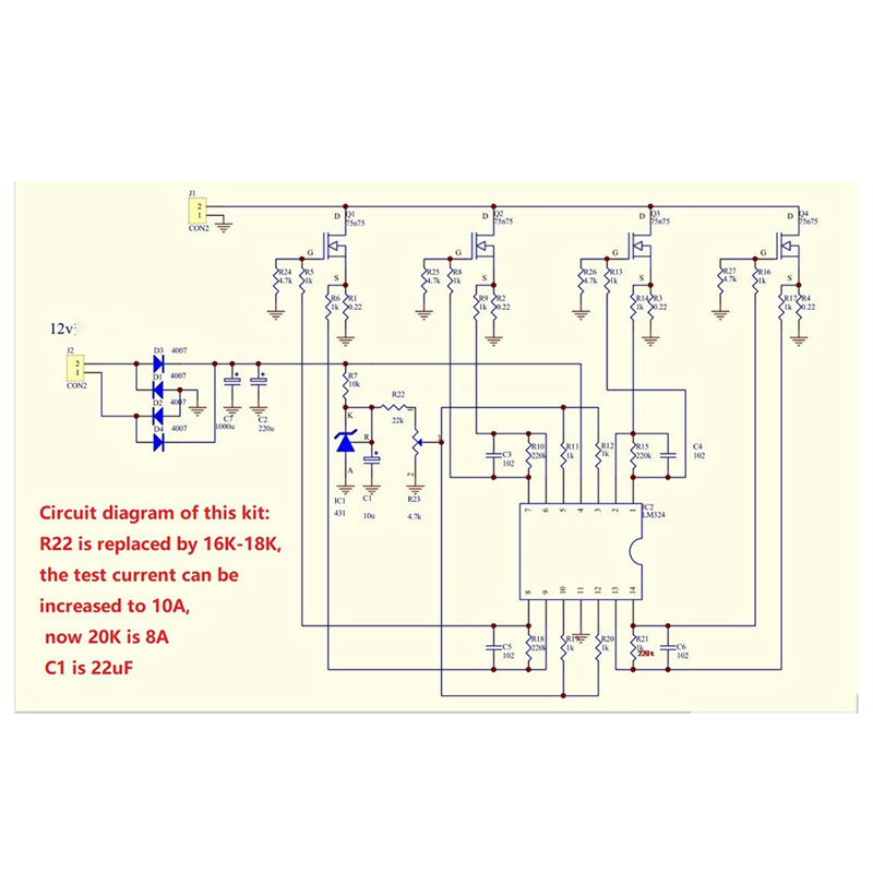 AC88-2X DIY Kits 150W 10A Batt - огляд і ціна Battery Load Tester